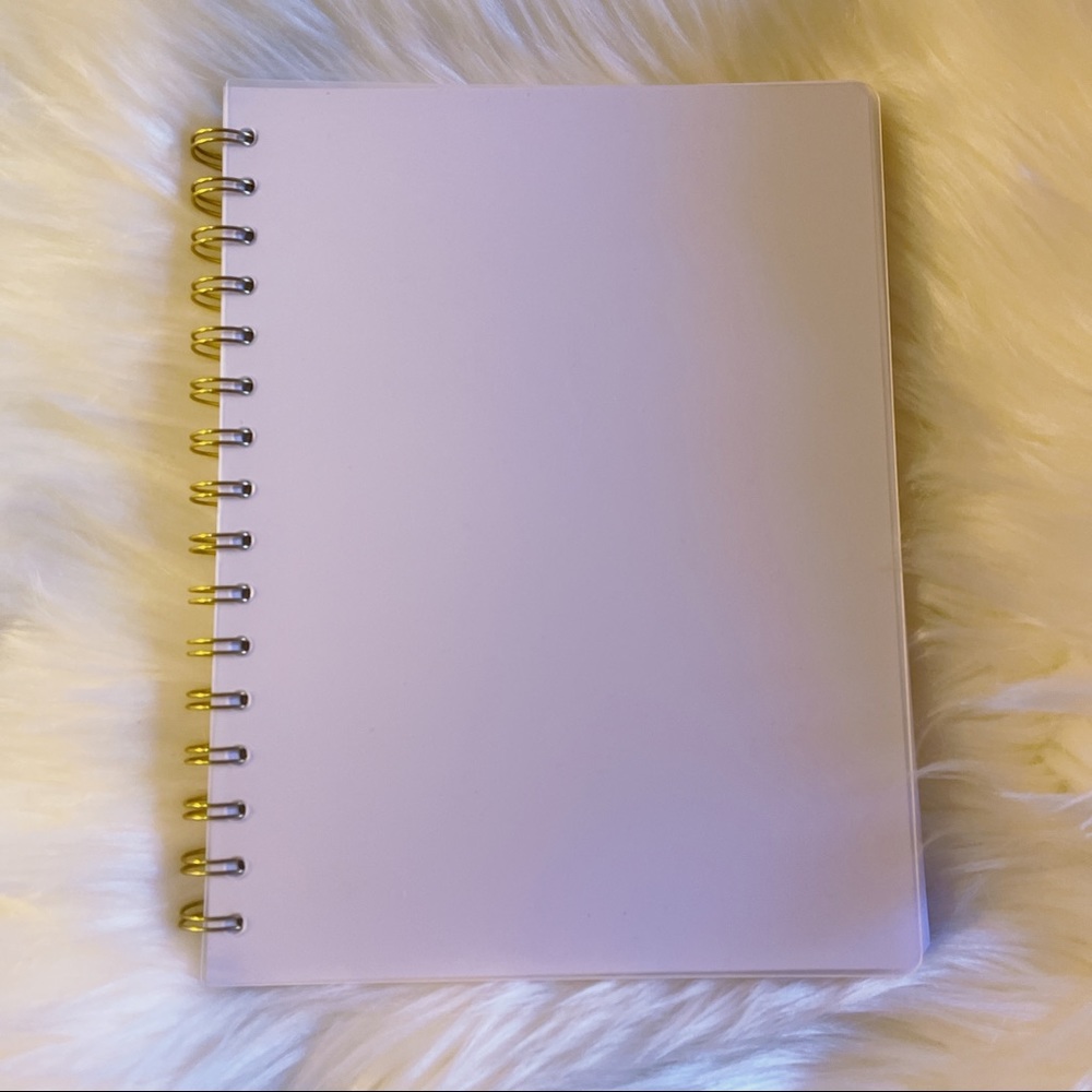 🍬2/$15 Plain Coil Bound Notebook
